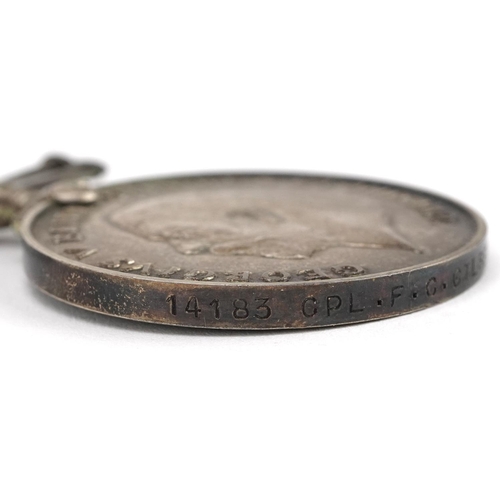 2379A - British militaria including a World War I medal pair awarded to 14183 CPL.F.C.GILBERT.R.SUSS.R., a N... 