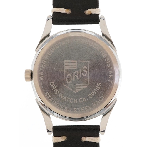  Oris, a refurbished Oris Mickey Mouse manual wind wristwatch, the dial 30mm in diameter.