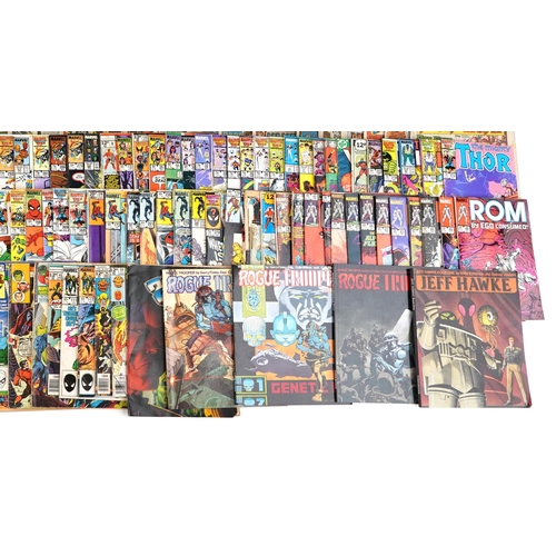 2266 - A large collection of vintage and later comics including The Mighty Thor, All New Ironman, Alpha Fli... 