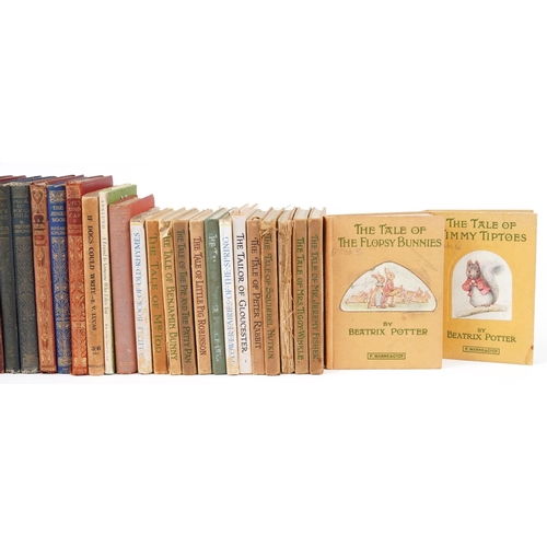 2344 - A mixed group of 20th century children's books including Beatrix Potter, Rudyard Kipling and Kenneth... 