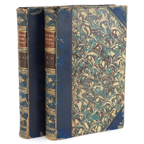 2347 - The Mapleson Memoires 1848-1888 by J. H. Mapleson, volumes 1 and 2, published by Remington & Co., Lo... 