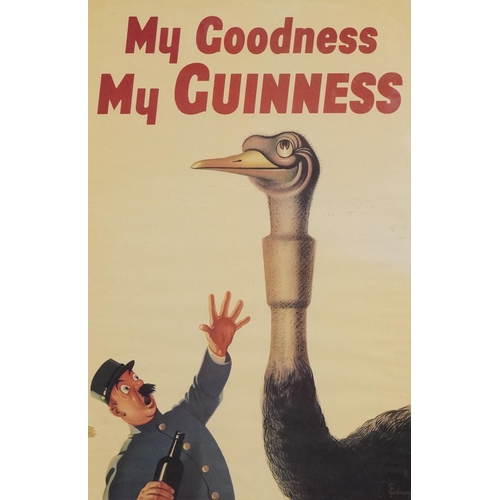 2323 - Five Guinness advertising prints in colour from John Gilroy Series - including Number 4, number 13, ... 