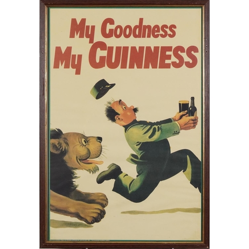 2323 - Five Guinness advertising prints in colour from John Gilroy Series - including Number 4, number 13, ... 