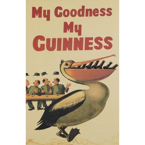 2323 - Five Guinness advertising prints in colour from John Gilroy Series - including Number 4, number 13, ... 