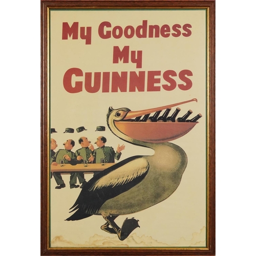 2323 - Five Guinness advertising prints in colour from John Gilroy Series - including Number 4, number 13, ... 