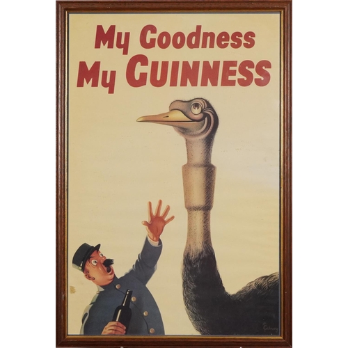 2323 - Five Guinness advertising prints in colour from John Gilroy Series - including Number 4, number 13, ... 