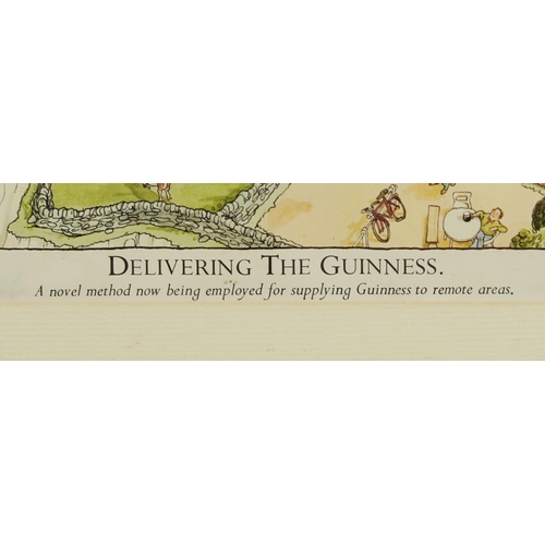  After John Ireland, a set of twelve coloured Guinness advertising prints - The Gentle Art of Making ... 