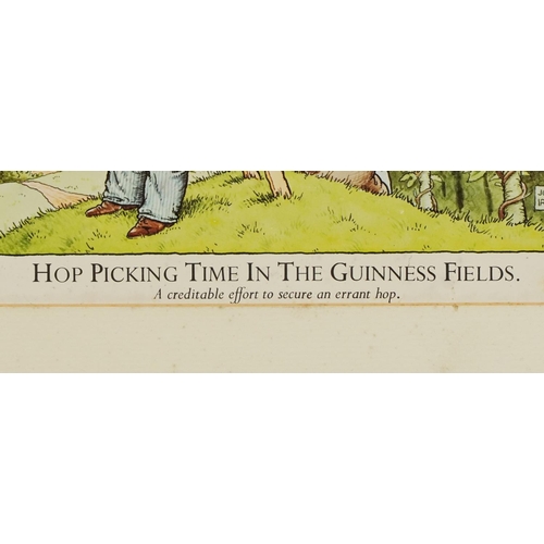  After John Ireland, a set of twelve coloured Guinness advertising prints - The Gentle Art of Making ... 