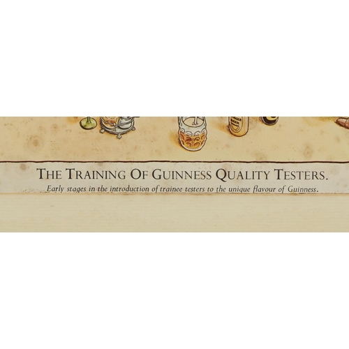  After John Ireland, a set of twelve coloured Guinness advertising prints - The Gentle Art of Making ... 