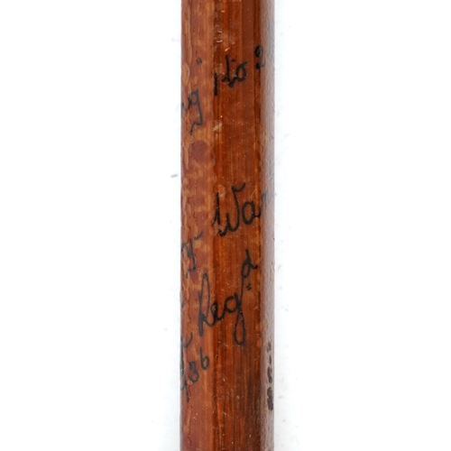 2315 - A vintage Hardy split cane fishing rod - no. 2 The Lure Rod.