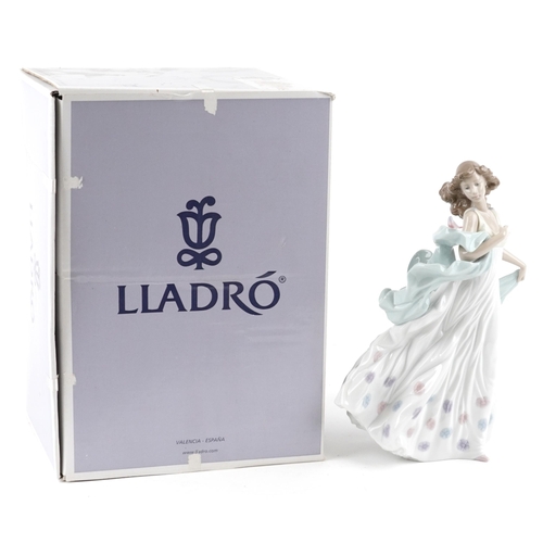 475 - A Lladro figurine - Summer Serenade no. 6193, 30cm high, with box.