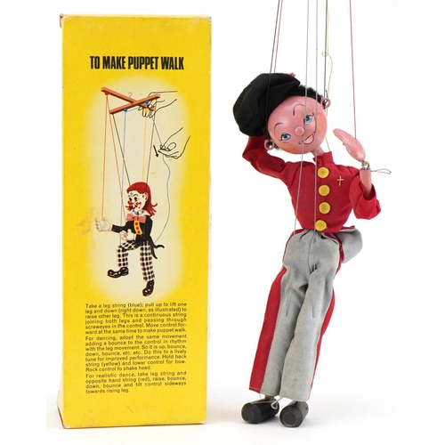 1327 - A vintage Pelham puppet with box - SS Fritzi.