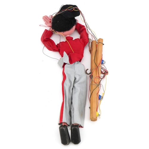 1327 - A vintage Pelham puppet with box - SS Fritzi.