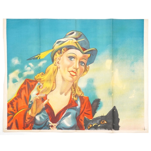 2286 - Three vintage part theatre posters, two double sided with Robinson Crusoe, each 101cm x 76cm.