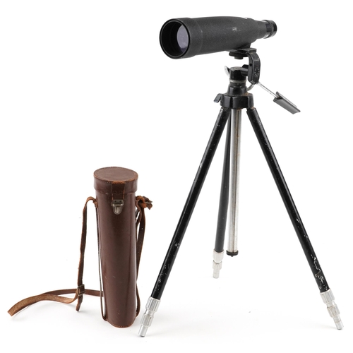 1002 - Michel of Hamburg, a Supra 15-60X telescope with a tripod stand.