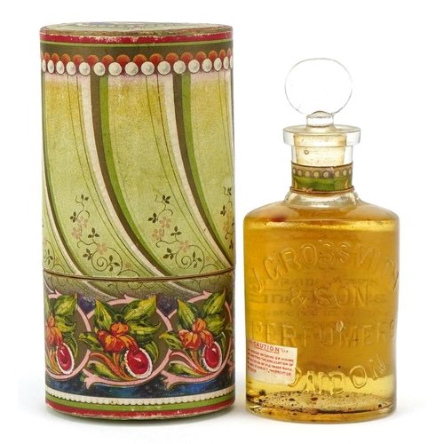 1025 - An early 20th century J. Grossmith & Son, Wana-Ranee perfume bottle, circa 1920, sealed, with origin... 