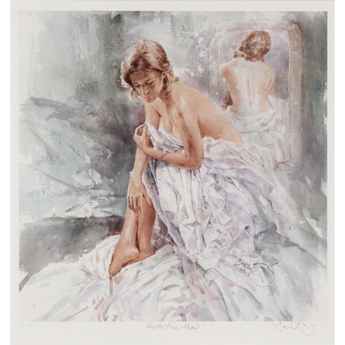 1423 - Gordon King - Reflective Mood, contemporary British school artist's proof limited edition giclée pri... 