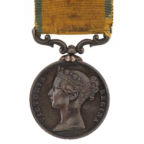 2364 - British military Crimean War 1854-55 flagship medal awarded to John Reynolds. HMS. Duke of Wellingto... 