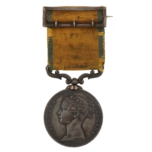 2364 - British military Crimean War 1854-55 flagship medal awarded to John Reynolds. HMS. Duke of Wellingto... 