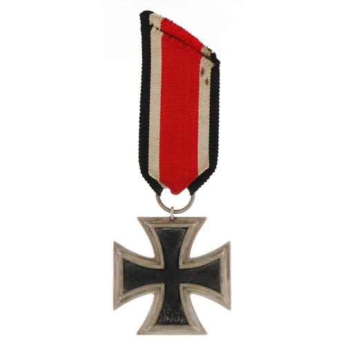 2417 - German military World War II 2nd Class Iron Cross.