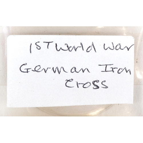 2416 - A German military interest Iron Cross medal