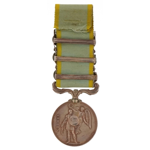 2370 - British military 1854 Crimean War medal awarded to J SPITTLEHOUSE. 28th REGT with Alma bar, Inkerman... 