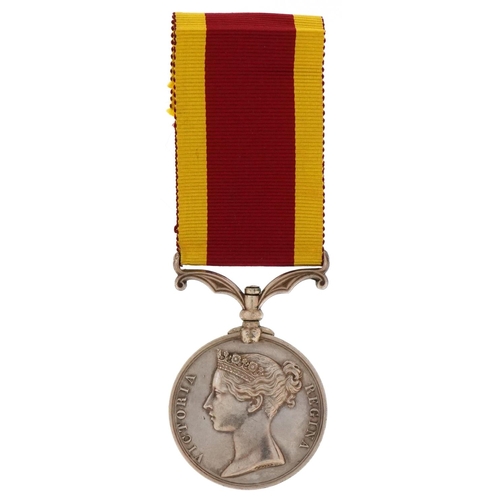 2362 - A Queen Victoria China War medal awarded to LIEUT T.WOOD.R.A.