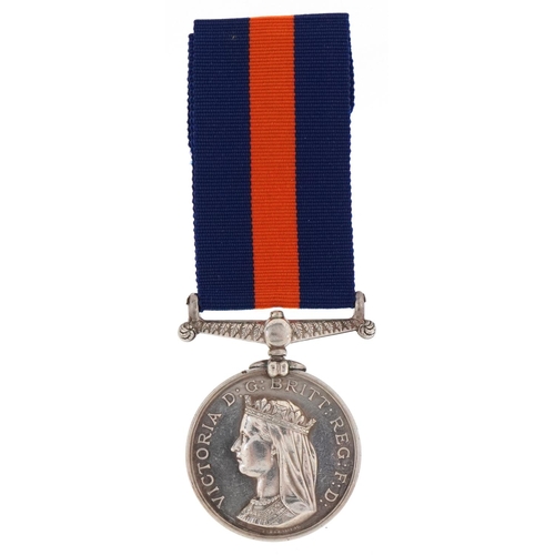 2365 - A British military Queen Victoria 1863-66 New Zealand Virtuous Honour Light Infantry medal awarded t... 