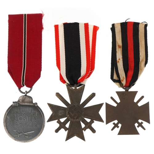 2420 - Three German military interest medals.