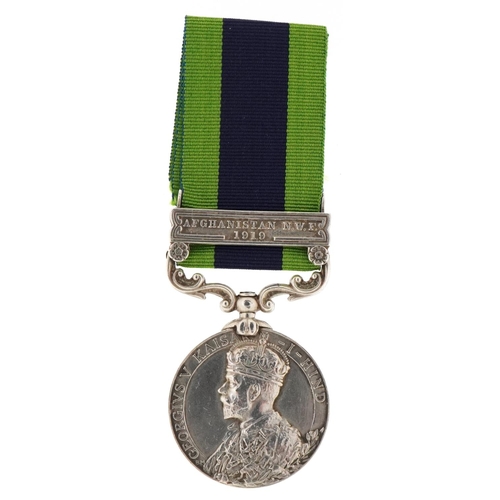 2382 - A George V Indian General Service medal awarded to L-35262 DVR.A.CLARK.R.F.A.