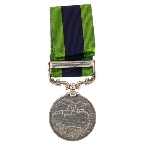 2382 - A George V Indian General Service medal awarded to L-35262 DVR.A.CLARK.R.F.A.