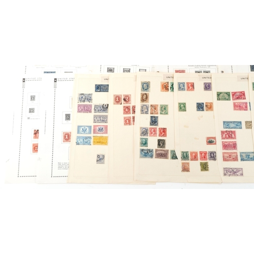 2231 - 19th century and later USA mint and used stamps including an unwatermarked 1922-25 part set up to 20... 