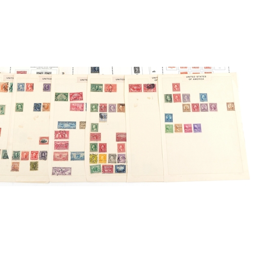 2231 - 19th century and later USA mint and used stamps including an unwatermarked 1922-25 part set up to 20... 