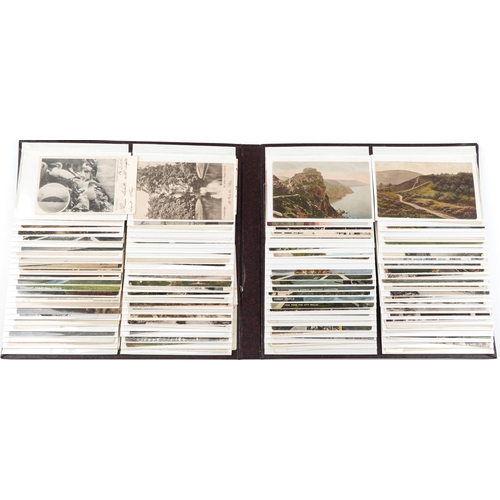 2244 - A collection of 19th century and later postcards,  some photographic views, including Ramsbury, Camb... 