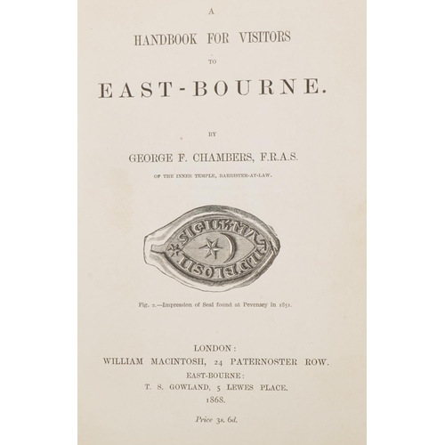 2332 - A group of four books relating to Eastbourne including Homely Herbert's Popular Eastbourne Guide, Re... 