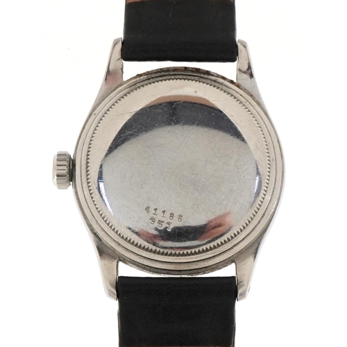 3108 - Tudor, a gentleman's Tudor Oyster automatic wristwatch having cream dial with Arabic numerals, the c... 