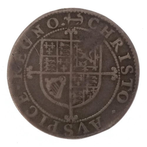 2193 - A Charles I 1625-1649 hammered silver sixpence, 25mm in diameter, 2.8g.