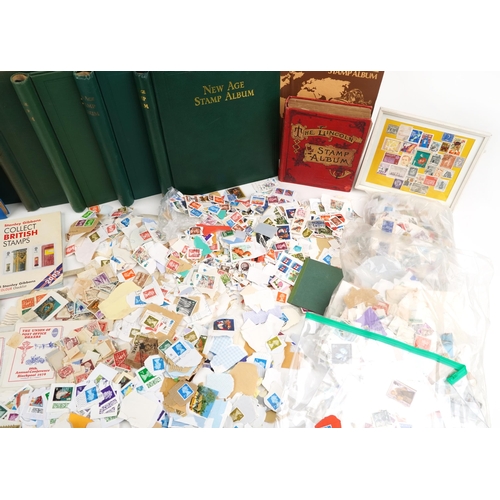 2239 - 19th century and later British and world stamps, some in albums and some in bags.