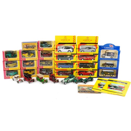 1333 - A collection of diecast vehicles, mostly in boxes, including  Classic Sports Car Collection by Shell... 