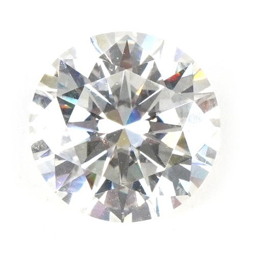 3021 - A lab grown solitaire diamond, approximately 3.35carat