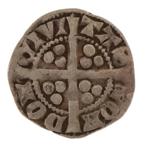 2176 - An Edward II 1307 - 1327 silver penny Long Cross, type London class 11A