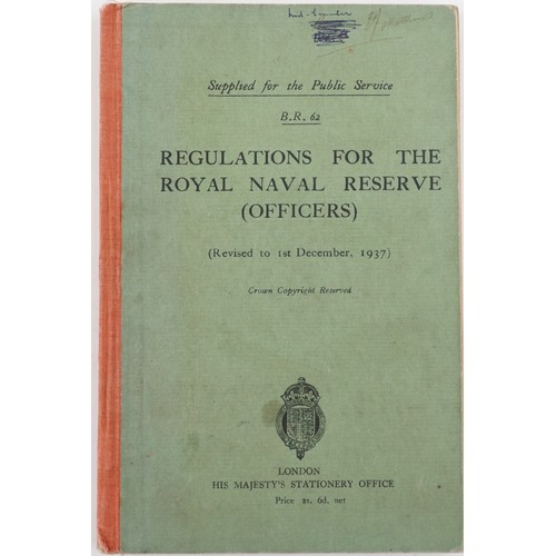 2360 - World War II naval militaria relating to Lieutenant Commander Edgar James Matthews including medal g... 