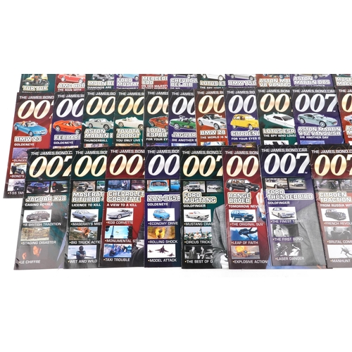 1155 - A collection of forty one 007 James Bond Car Collection diecast vehicles with magazines by Fabbri.