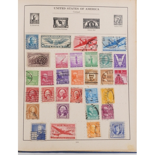 1331 - Three stamp albums containing 19th century and later British and world stamps to include Vatican Cit... 