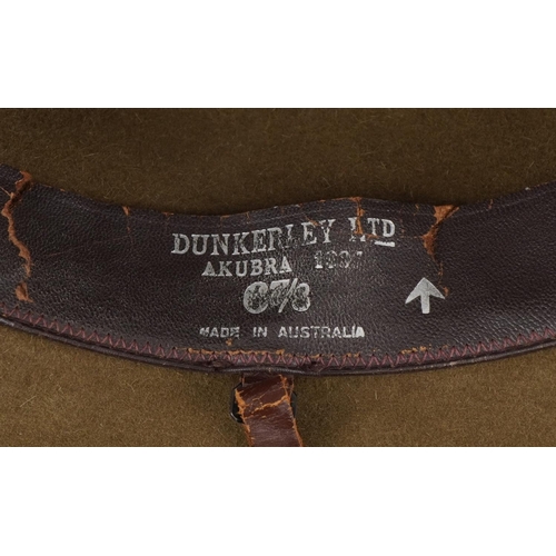 1173 - An Australian Akubra hat by Dunkerley Ltd., size 6 7/8.