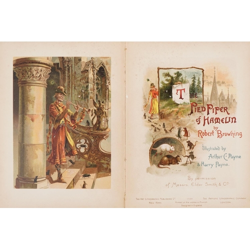 1423 - The Pied Piper of Hamelin by Robert Browning, illustrated by Arthur C. Payne & Harry Payne, publishe... 