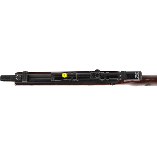 1406 - A Webley & Scott .22 cal snap barrel air rifle with a Webley 3X-7X20 telescopic sight.