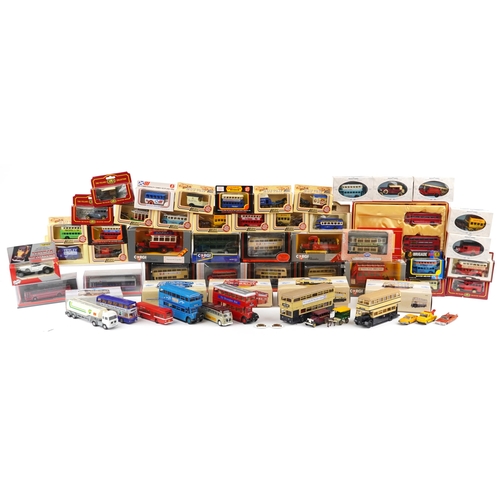 1157 - A collection of collector's diecast vehicles including Lledo, Corgi and Exclusive First Editions.