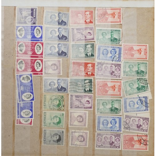 1332 - A quantity of 19th century and later British and world stamps to include sixty three British present... 