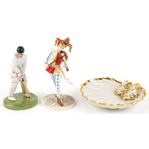 2606 - A Royal Doulton International Collector's Club 'Batsman', HN4366, limited edition figure 179/2500 to... 